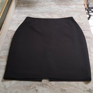 St. John Caviar Black Short Pencil Skirt 4